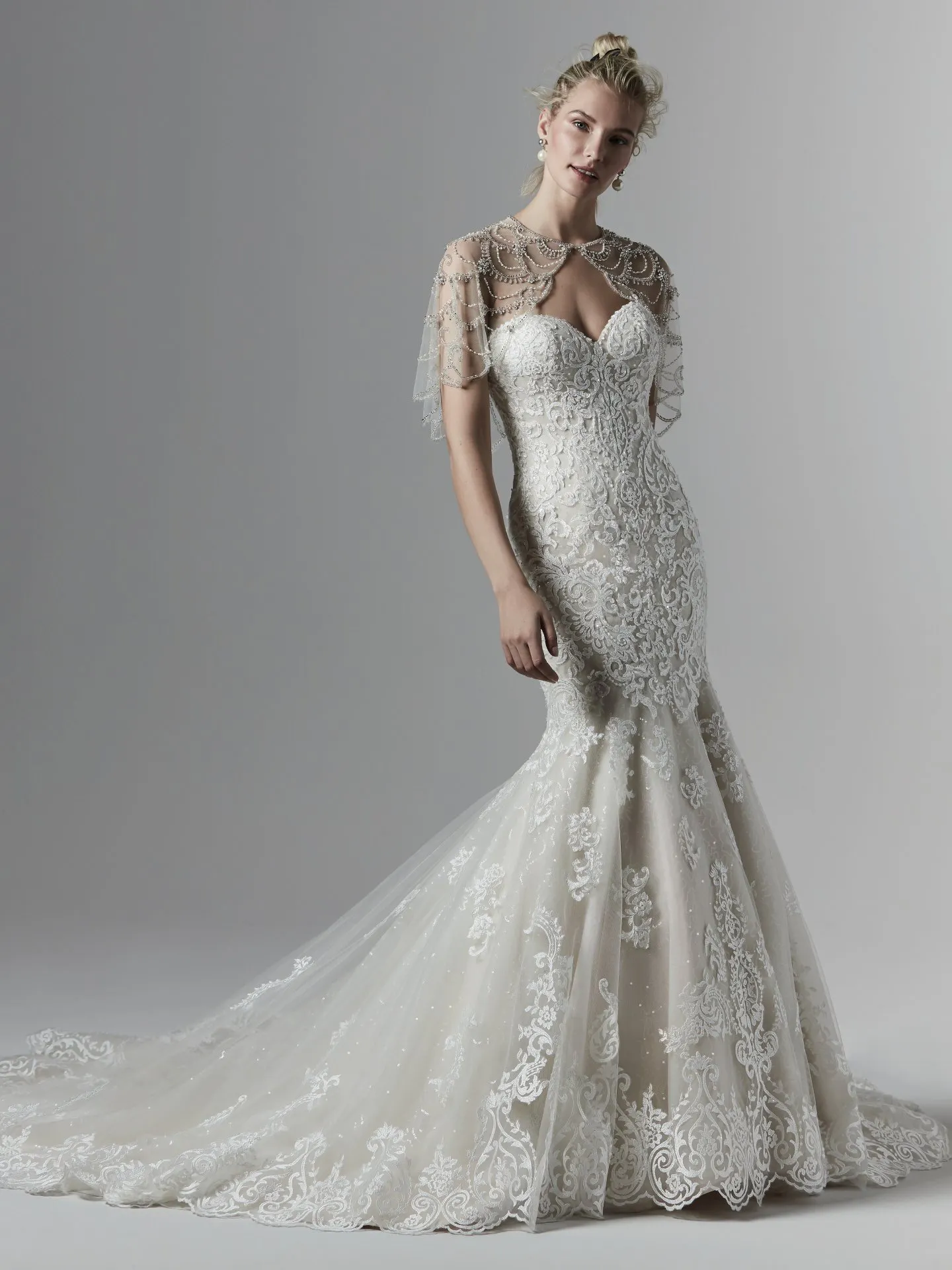 Koda  Mermaid Lace Wedding Dress by Sottero and Midgley