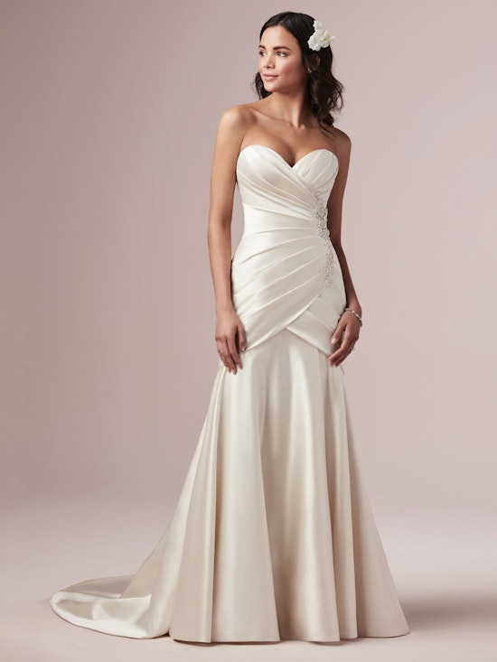 Maisey (Curve) (CRV-9RN849) ermaid Wedding Dress by Rebecca Ingram