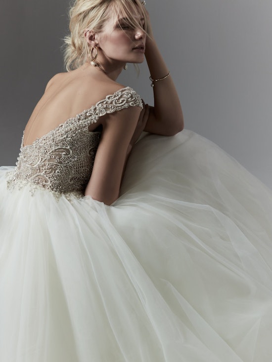 Owen Louise (9SS883MC) Princess Beaded Tulle Ballgown Wedding Dress by Sottero and Midgley