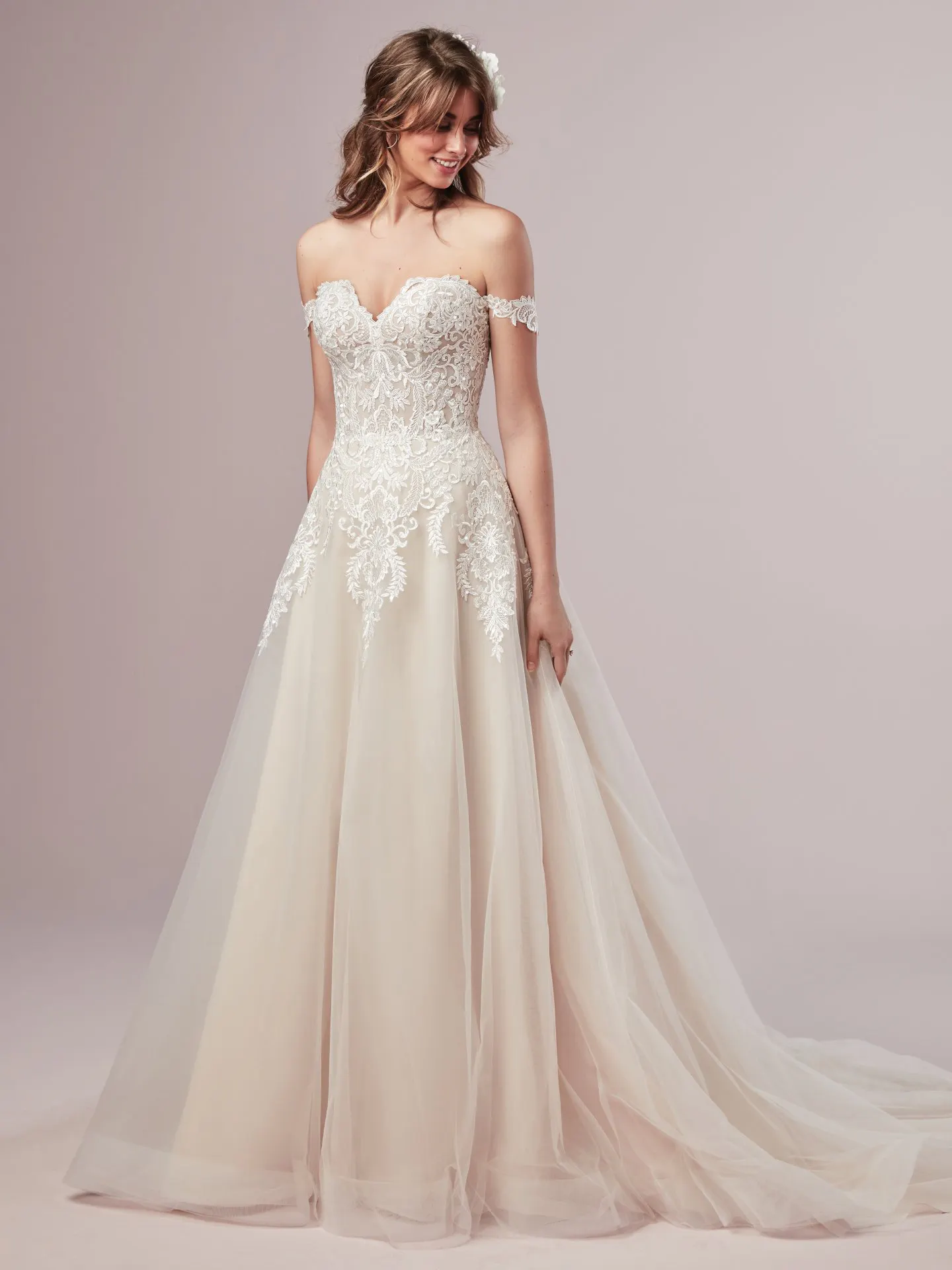 Vanessa   s A Line Princess Wedding Dress by Rebecca Ingram
