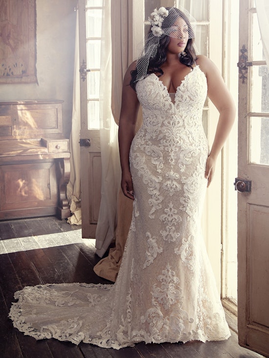 plus size wedding dress