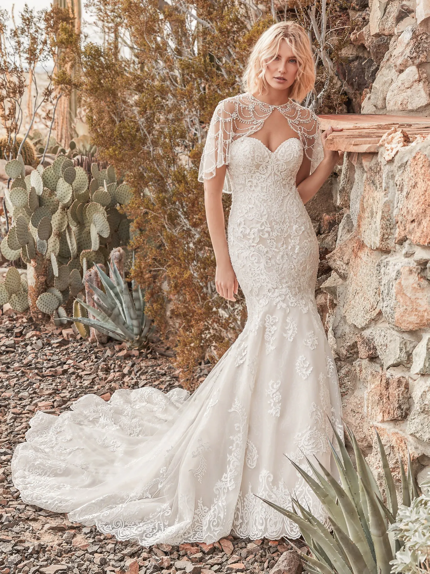 Koda  Mermaid Lace Wedding Dress by Sottero and Midgley