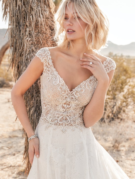 Owen (9SS883) Princess Beaded Lace Ballgown Wedding Dress by Sottero and Midgley