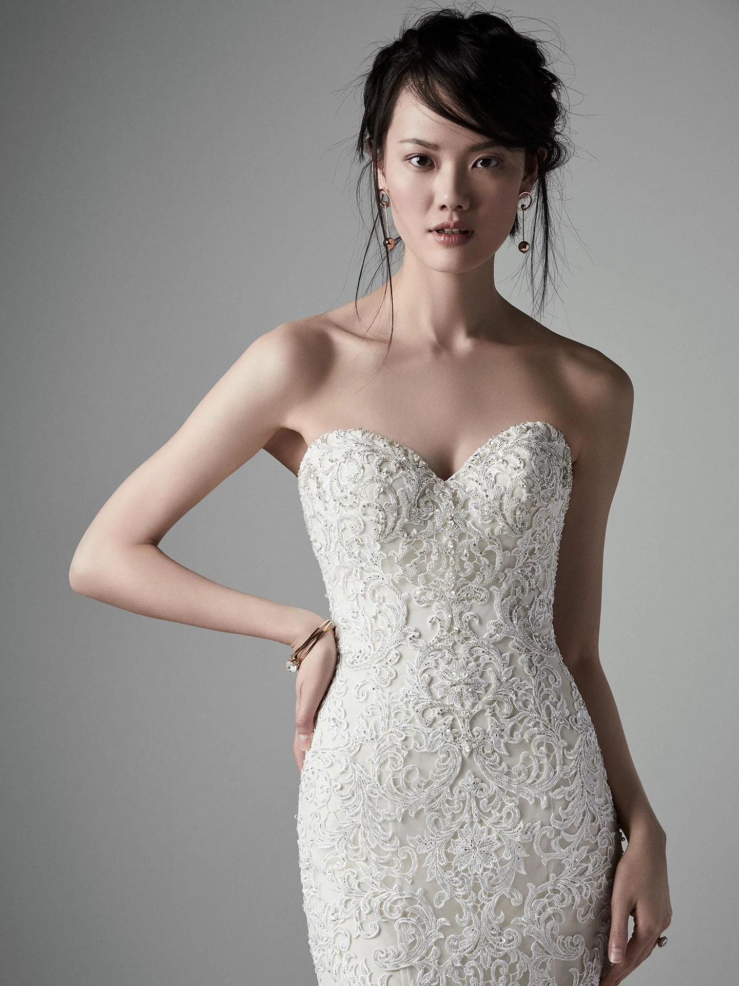 Stella  Unique Lace Wedding Dress by Sottero and Midgley