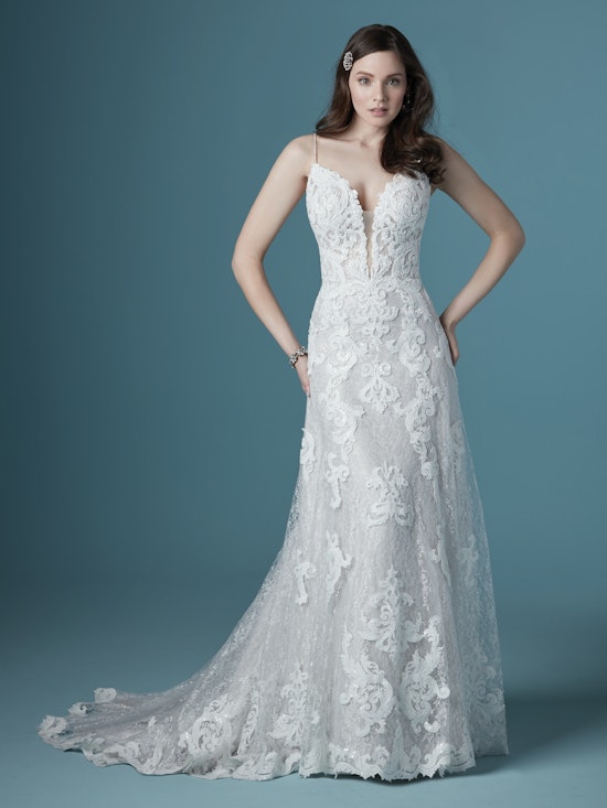 Tuscany Lane Flattering Lace A-Line Wedding Dress | Maggie Sottero