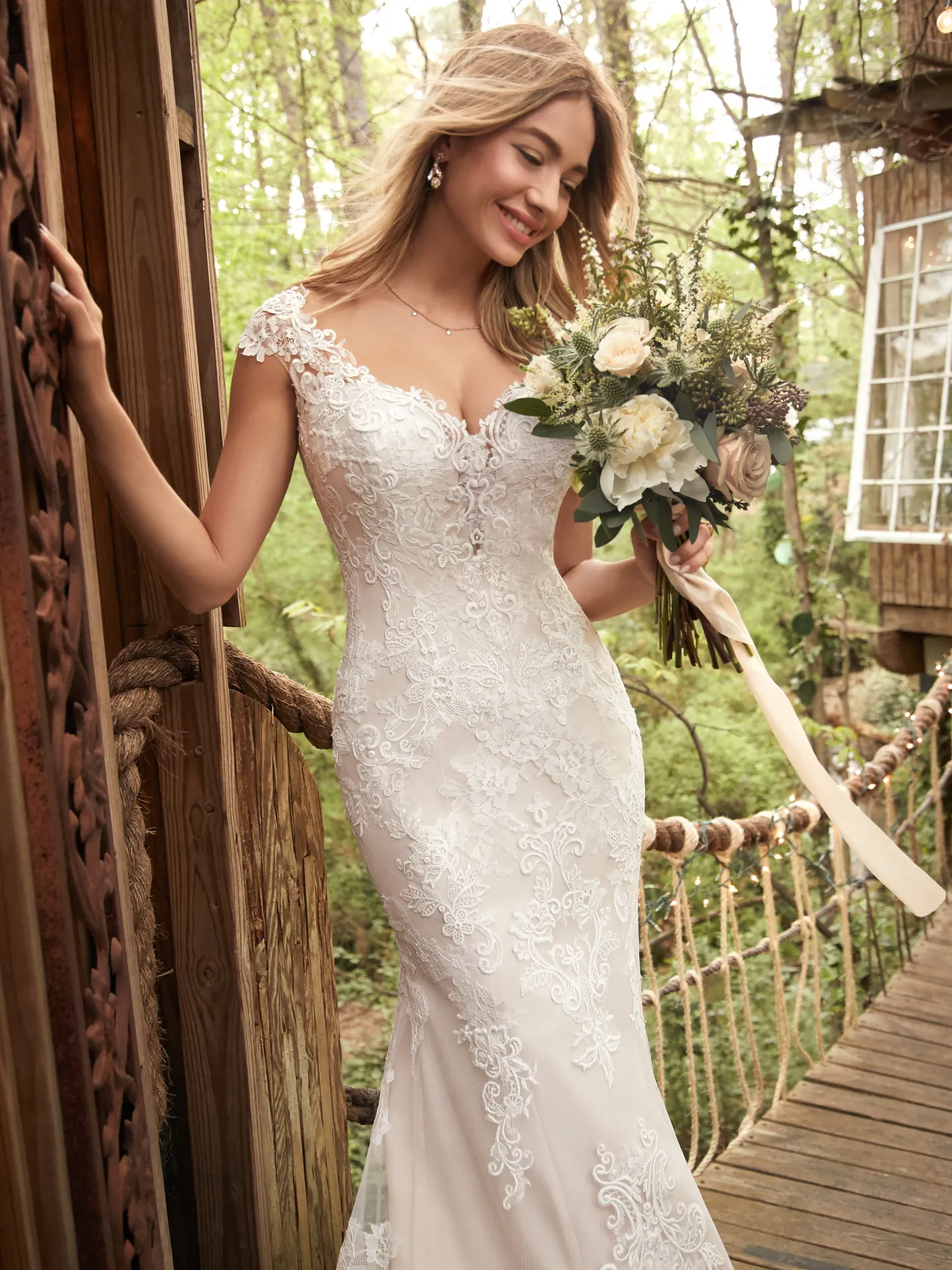 Daphne  Wedding Dress by Rebecca Ingram