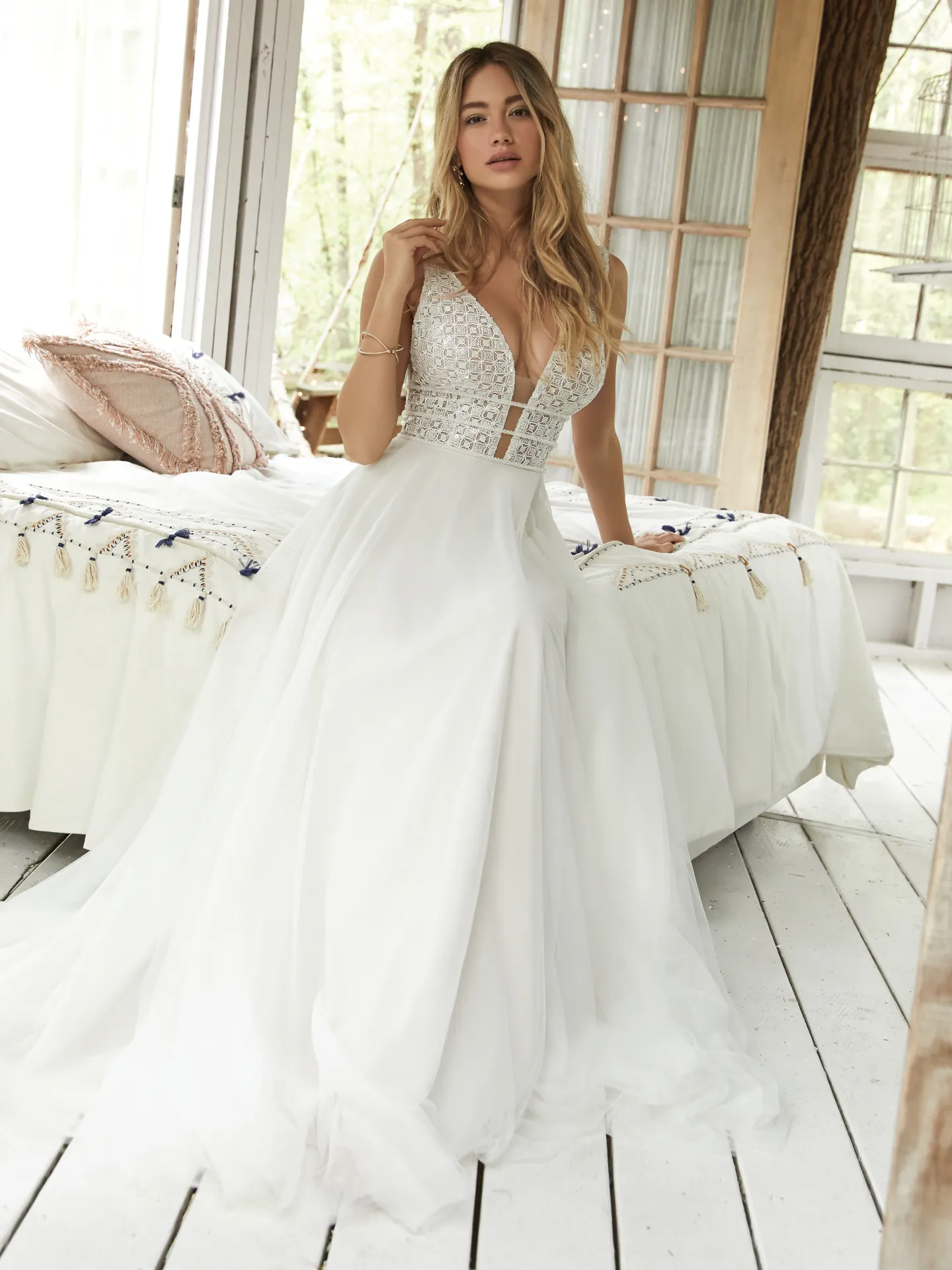 Meadow  Wedding Dress by Rebecca Ingram