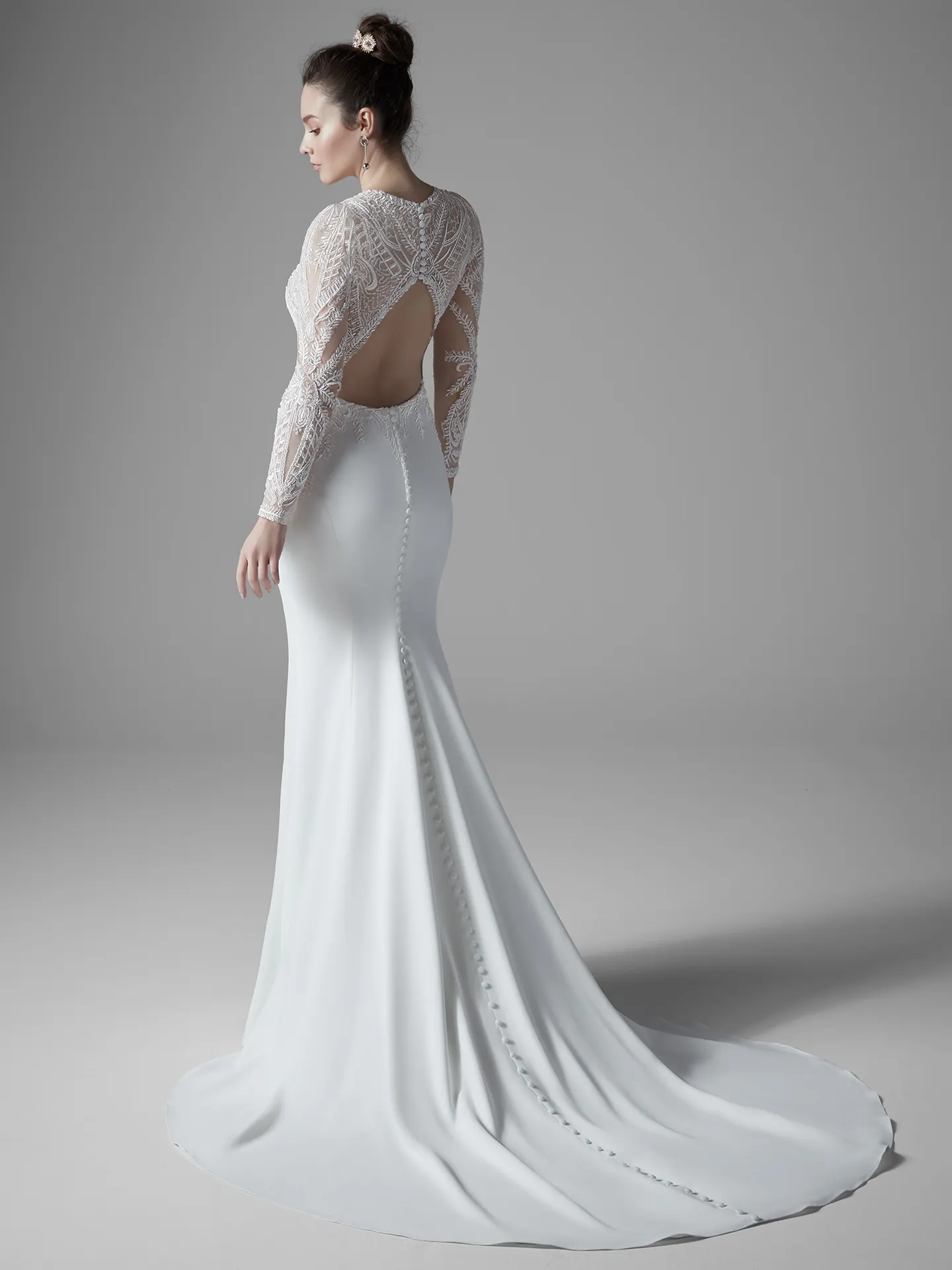 Sottero and Midgley Wedding Dress Burton Dawn 20SS317MC Back