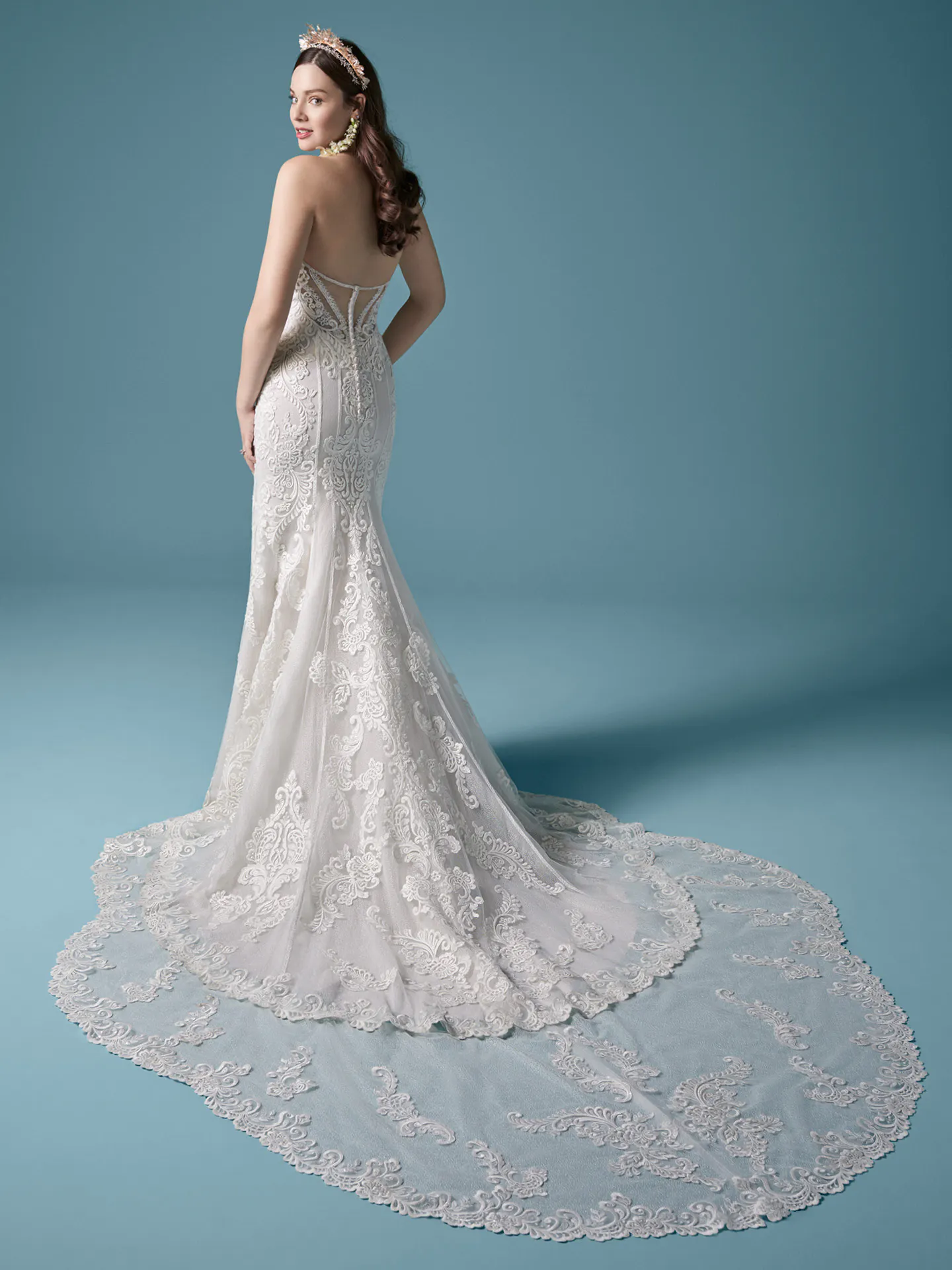 Maggie Sottero Erin Marie 20MS683PK Back