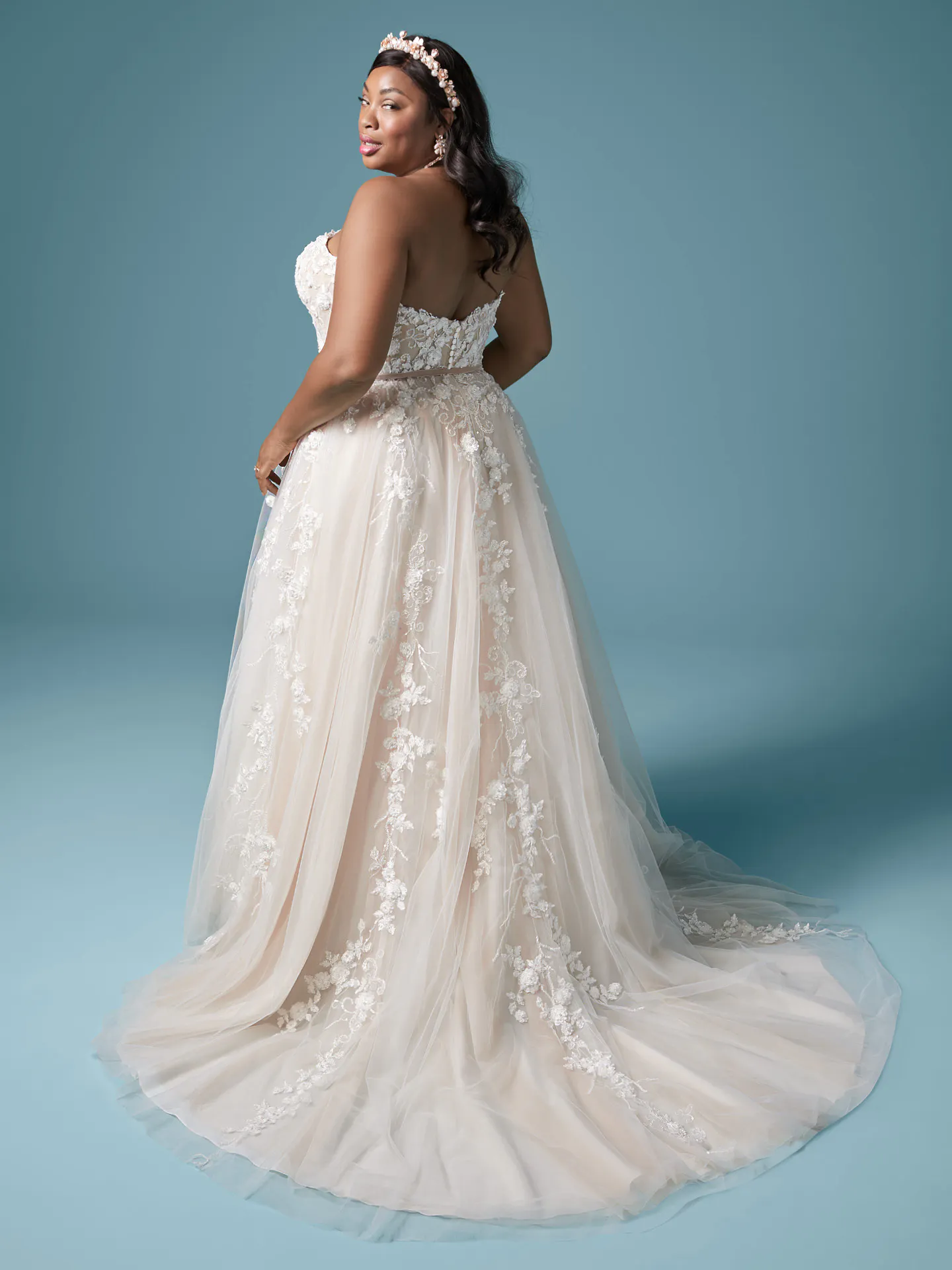 Maggie Sottero Zareen Lynette 20MK691AC Curve-Back