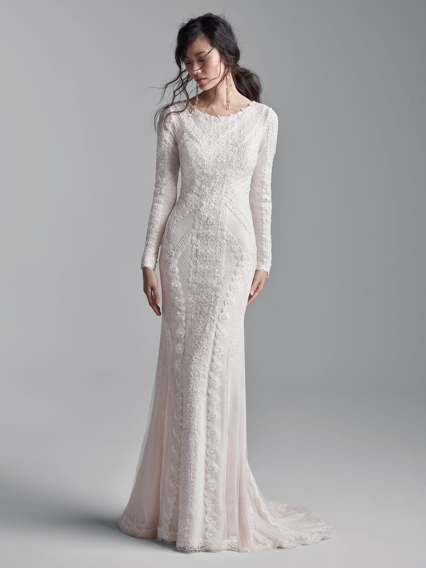 sottero and midgley long sleeve