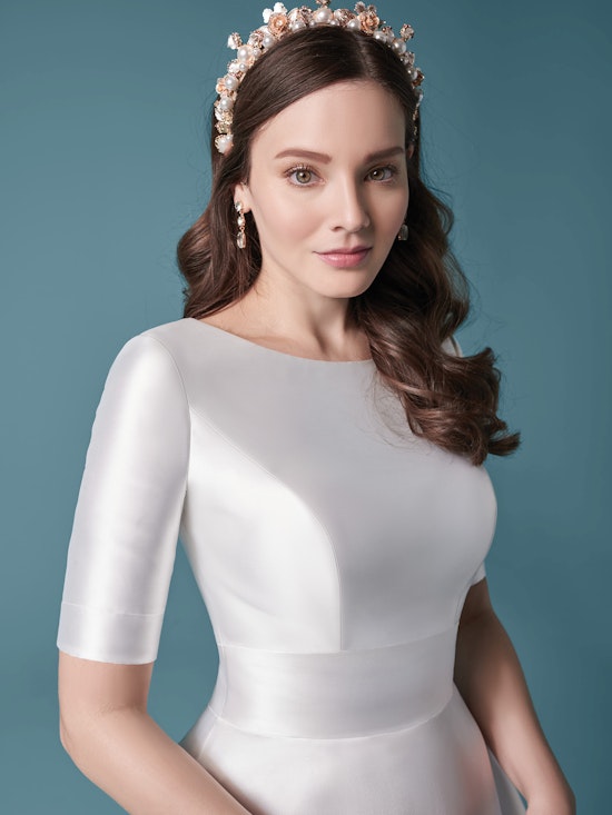 Raven Leigh Marie Modest Ball Gown Wedding Dress | Maggie Sottero