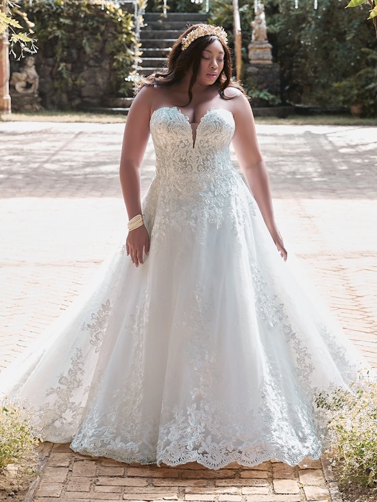 Tennyson Sparkly Tulle Ball Gown Wedding Dress | Maggie Sottero