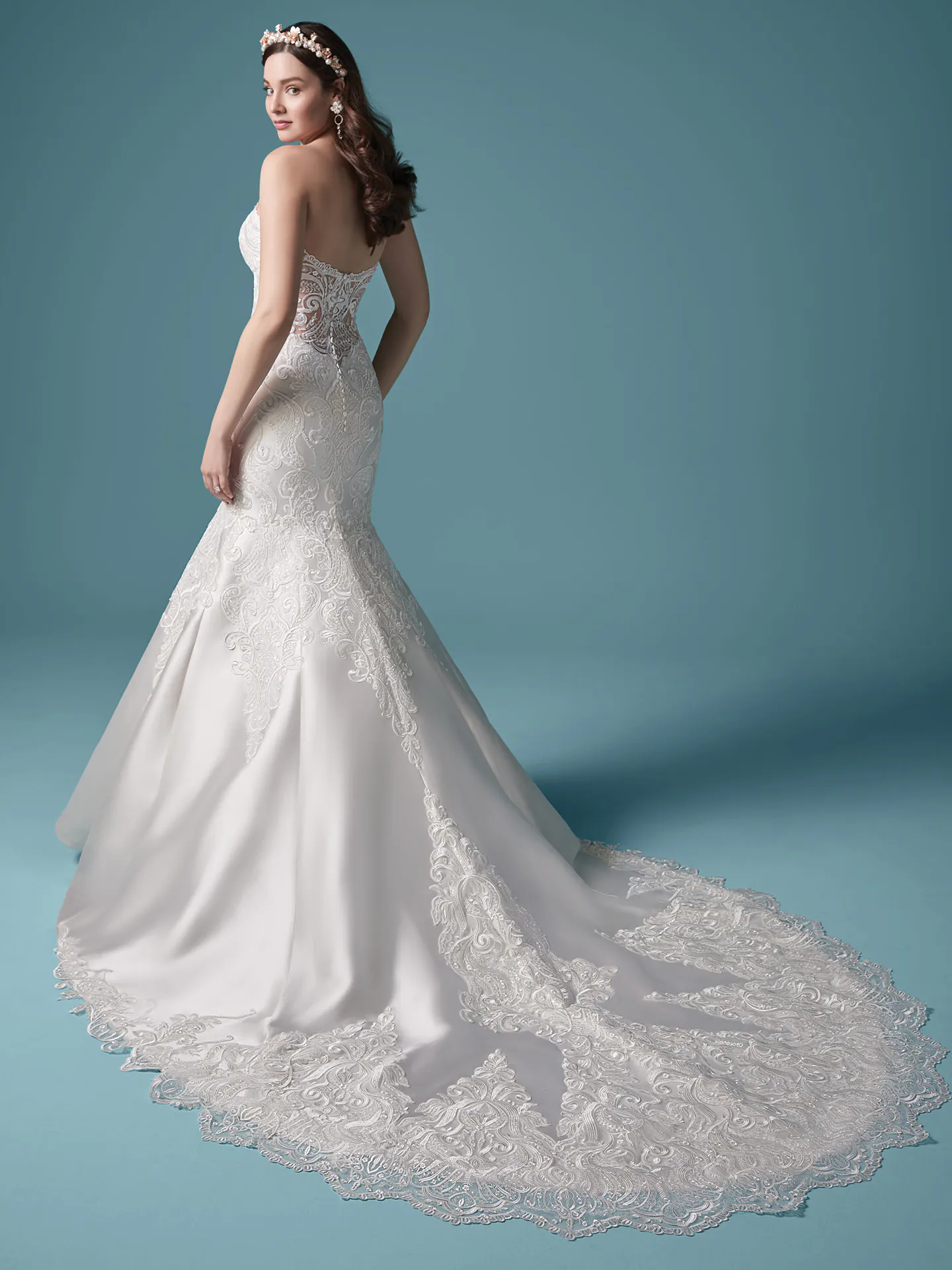 Maggie Sottero Wedding Dress Milena 20MT614LU back2