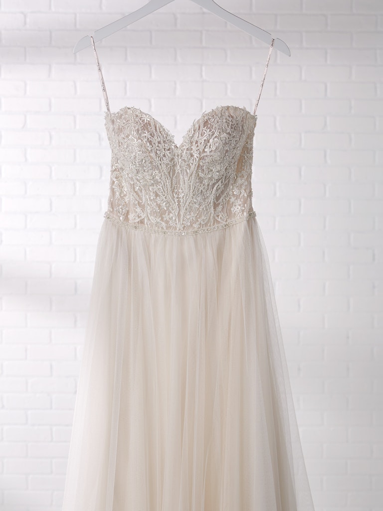 Nia A Line Wedding Dress Rebecca Ingram