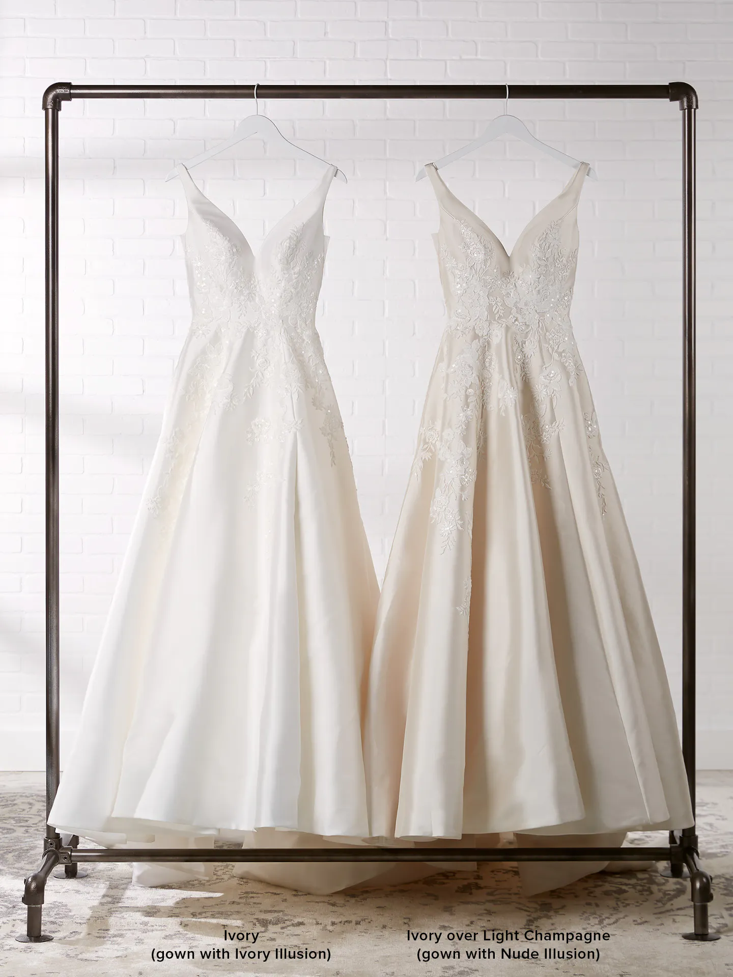 Rebecca Ingram Wedding Dress Valerie Lynette 20RW194AC Curve-Color3