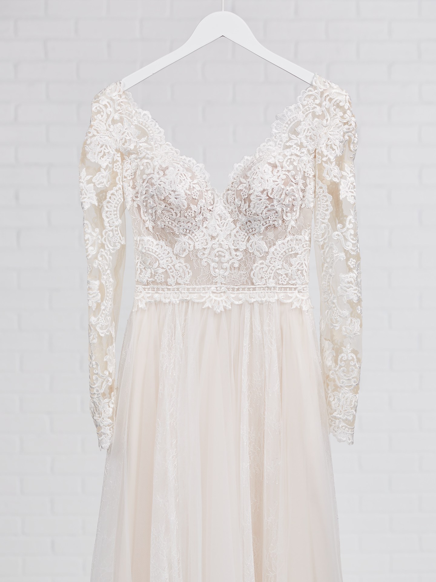 iris lace gown